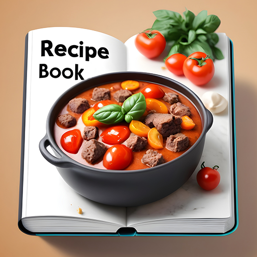 Recipe book : Healthy recipes Logo
